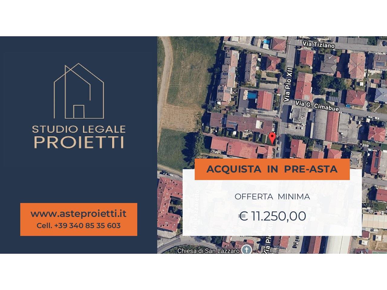 11m² Garage in Pozzuolo Martesana, Italy No. 305982