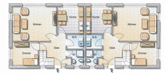 Таунхаус с 8 спальнями в Leer, Германия № 326062 19