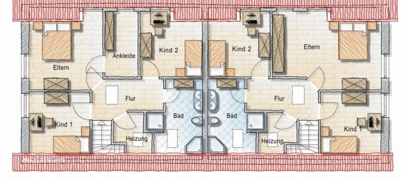 Таунхаус с 8 спальнями в Leer, Германия № 326062 20