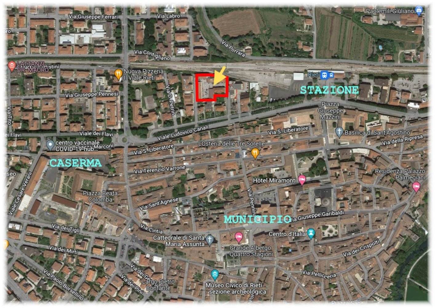 5 rooms Office in Rieti, Italy No. 122417
