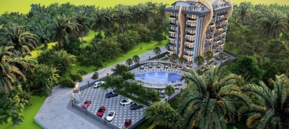 2-Zimmer Wohnung in Alanya, Turkey, Nr. 29917 3