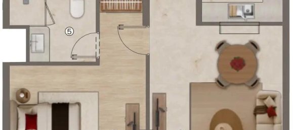 1 غرف نوم شقة في Al Jaddaf, UAE رقم 104141 21