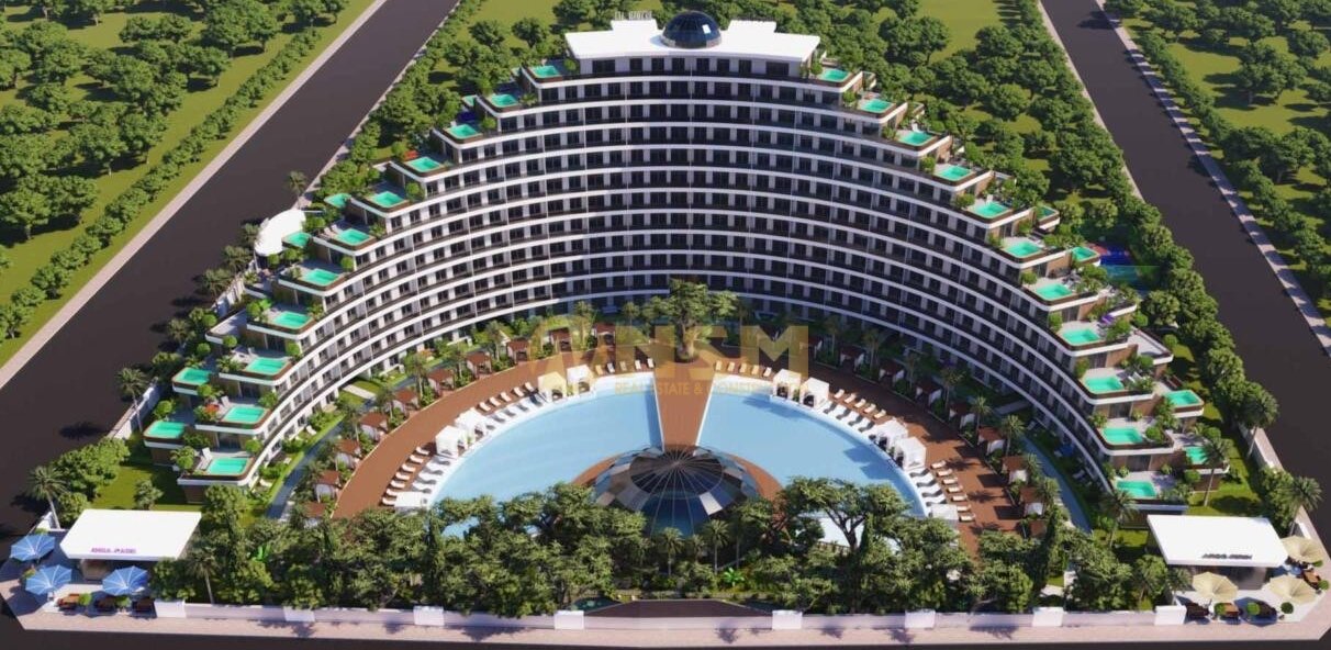 Wohnung 1+1 in Antalya, Turkey, Nr. 11968