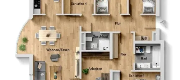 4 chambres Appartement à Brandenburg, Germany No. 13286 10