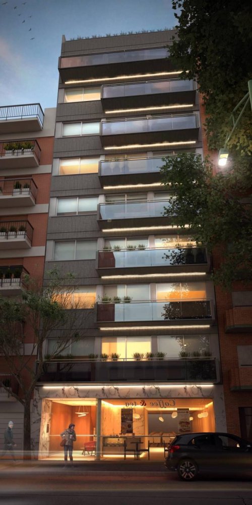 Apartamento T2 em Palermo, Argentina N.º 73745