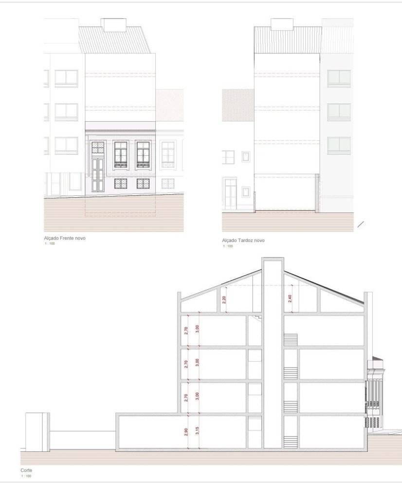 534m² Building in Porto, Portugal No. 246167