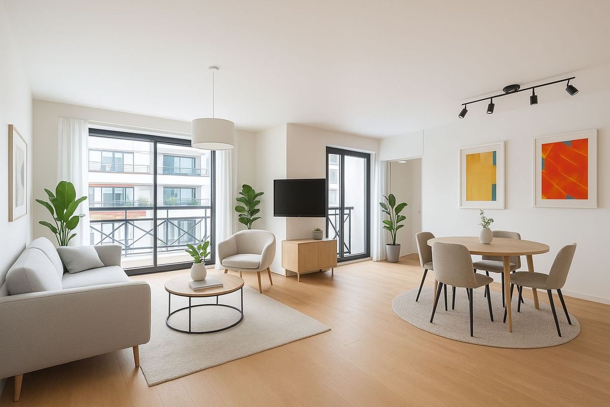 Квартира с 3 спальнями в Париж, Франция № 318489