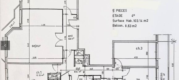 Квартира с 3 спальнями в Париж, Франция № 318489 14