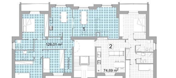 4 rooms Apartment in Arona, Italy No. 225001 5