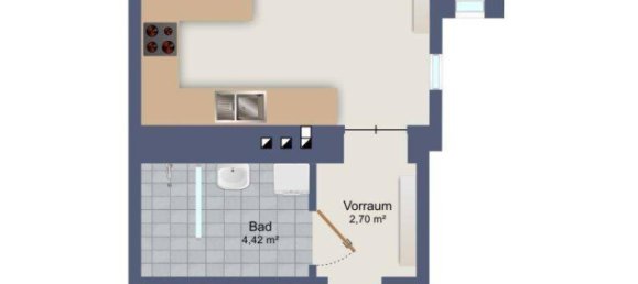 2 rooms Apartment in Margareten, Austria No. 22549 12