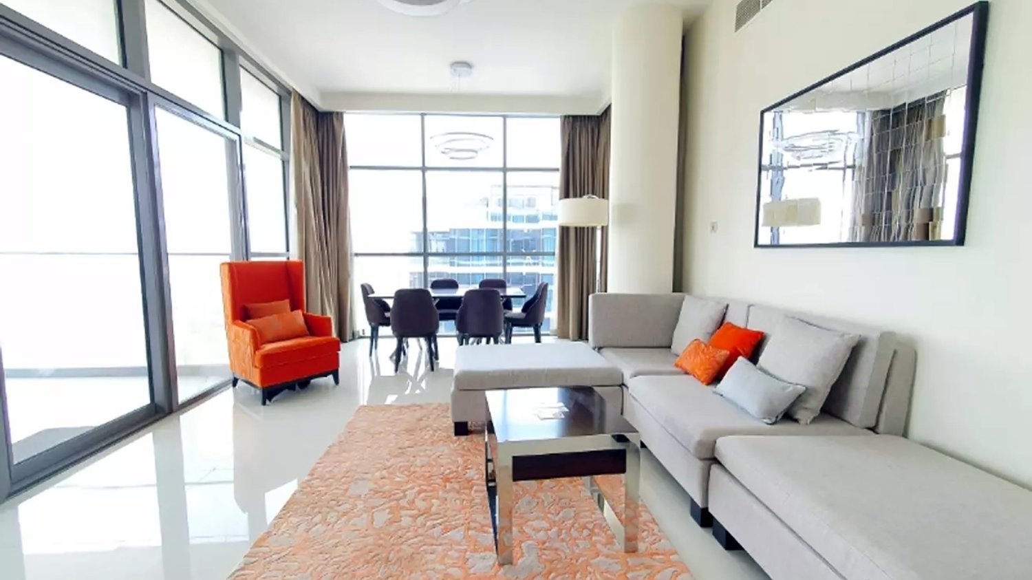 Студия в GOLF VEDUTA, Дубай, ОАЭ № 58576