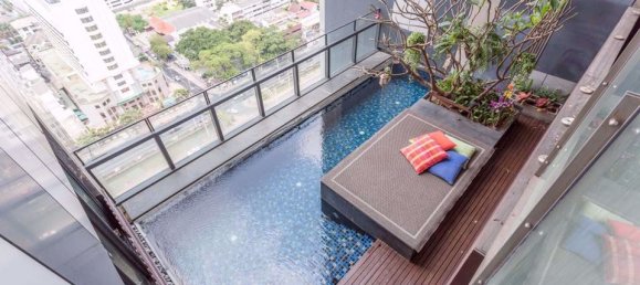 شقة 2 غرف نوم في The Met Bangkok, Thailand رقم 31181 25