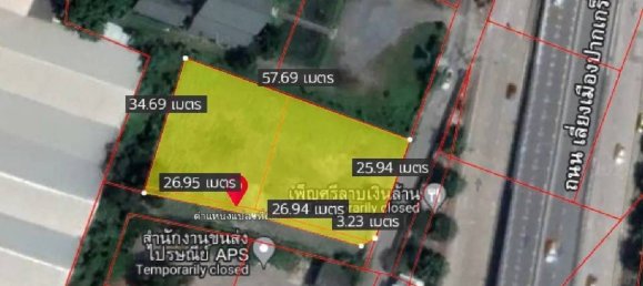 Terreno en Pak Kret, Thailand 1700 m² No. 73493 2