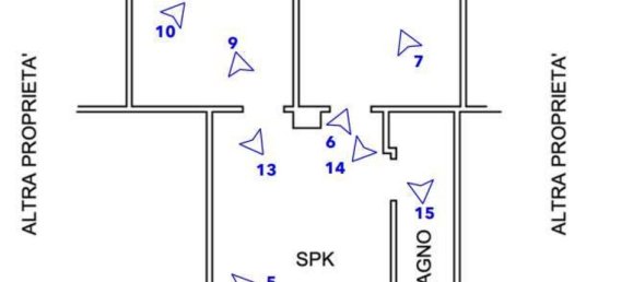 3 rooms Apartment in Locate di Triulzi, Italy No. 7252 7