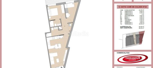 Квартира с 2 спальнями в Л'Аметлья-дель-Вальес, Испания № 64593 4