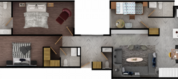 2 غرف نوم شقة في Mexicali, Mexico رقم 174397 2