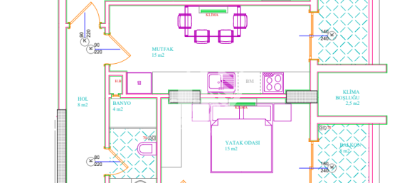 Apartment 2+1 in Avsallar, Turkey No. 16214 11