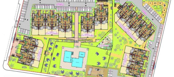 2 غرف نوم بانتهاوس في Villamartin, Spain رقم 5902 25