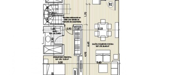 2 غرف نوم بانتهاوس في Villamartin, Spain رقم 5902 23