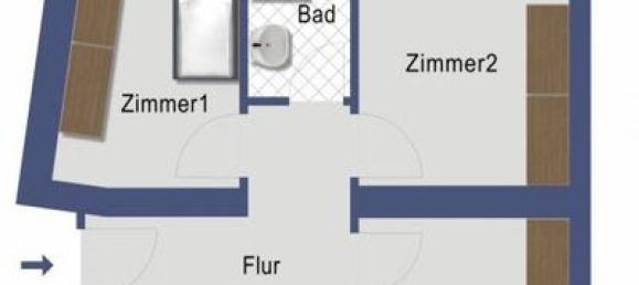 2-Zimmer Wohnung in Prenzlauer Berg, Germany, Nr. 111033 2
