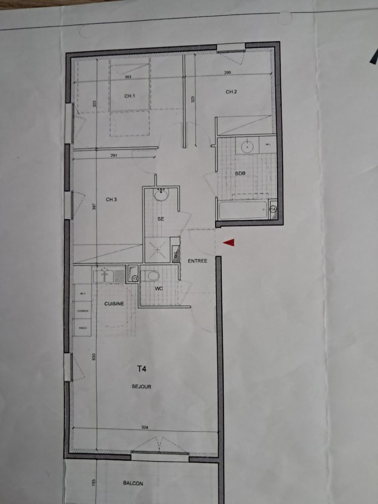 3 bedrooms Apartment in Ozoir-la-Ferriere, France No. 174412