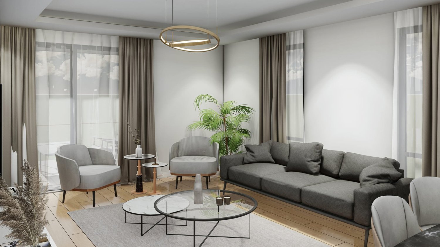 شقة 5+1 في Alpis Nilufer House 2, Bursa, Turkey رقم 38493