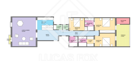 3 chambres Appartement à Eixample, Spain No. 140597 35