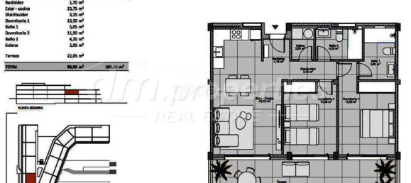2 Schlafzimmer Penthouse in Adeje, Spain, Nr. 24784 10