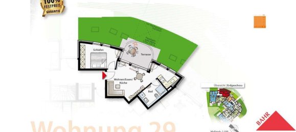 Apartamento de 2 divisões em Baden-Wurttemberg, Germany N.º 31373 2