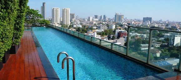 Apartamento com 1 quarto em condomínio em Bangkok, Thailand N.º 7448 10