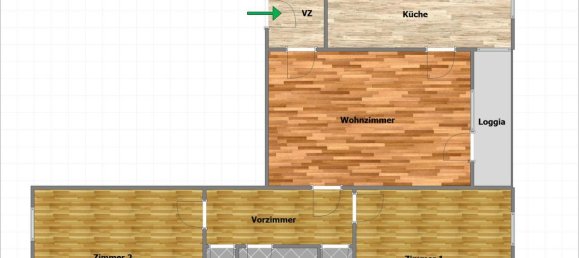 3 rooms Apartment in St. Polten, Austria No. 253563 10