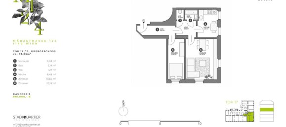 2-salle Appartement à Penzing, Austria No. 240479 18