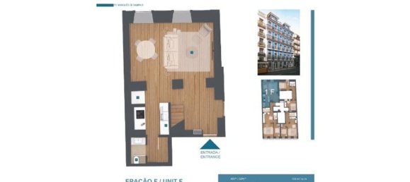 Duplex T2 em Lisbon, Portugal N.º 117512 24