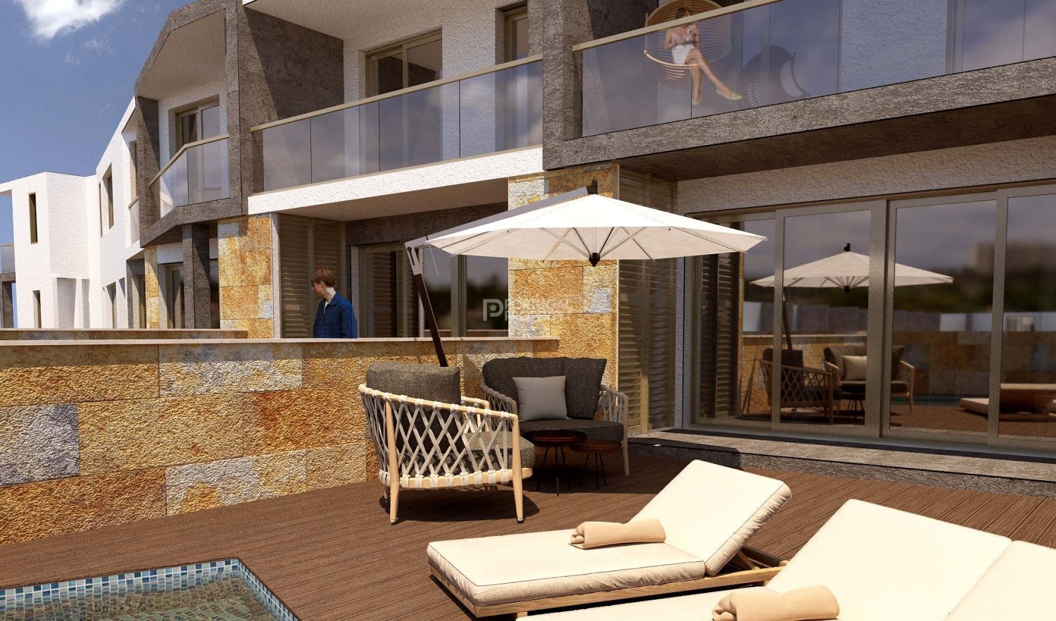 Таунхаус с 4 спальнями в Албуфейра, Португалия № 67686