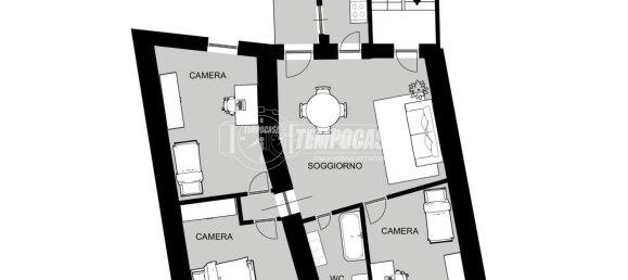 5 rooms Apartment in Serrapetrona, Italy No. 72500 23