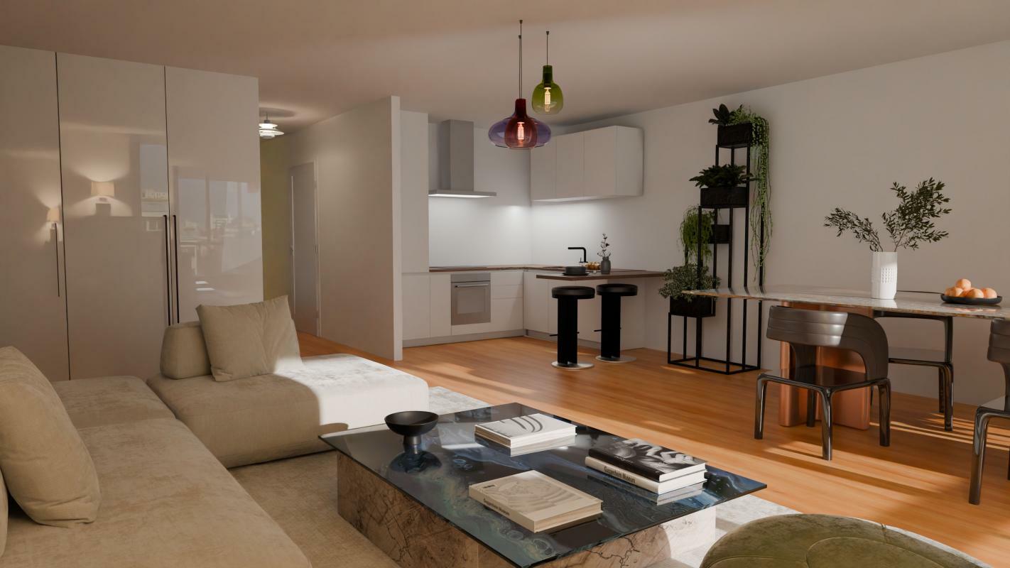 2 غرف نوم شقة في Le Pre-Saint-Gervais, France رقم 345875