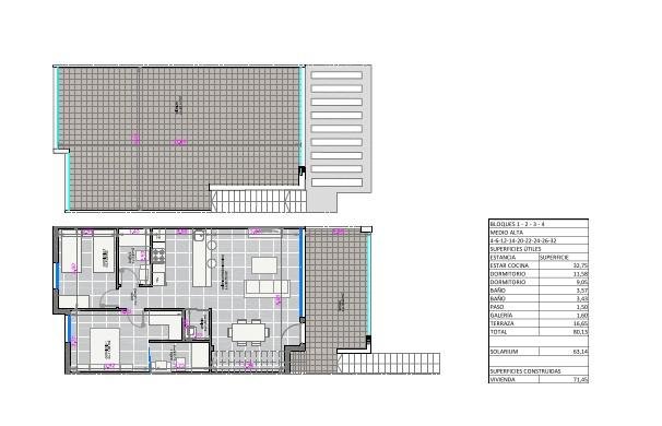 2 bedrooms Apartment in Pilar de la Horadada, Spain No. 285799