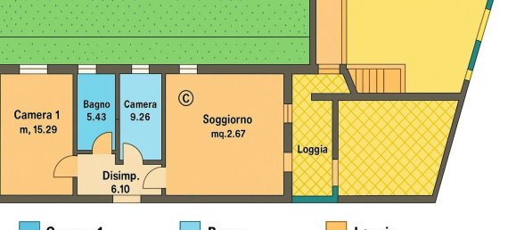 3 غرف نوم شقة في Calcinaia, Italy رقم 345844 20