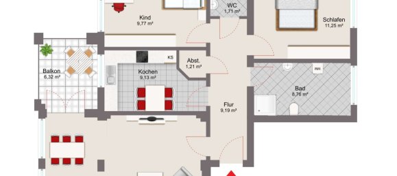 2 bedrooms Apartment in Harz, Germany No. 269896 29