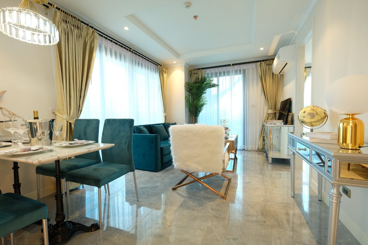 3غرفة شقة في Pattaya, Thailand رقم 86594