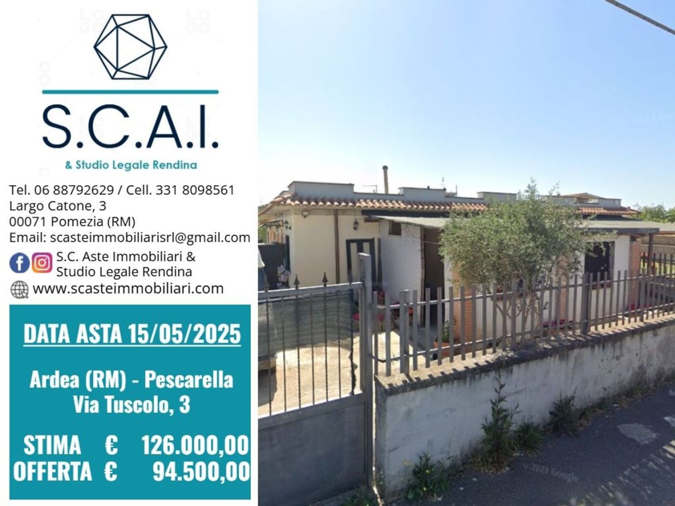 3-Zimmer Haus in Monte Porzio Catone, Italy, Nr. 17035