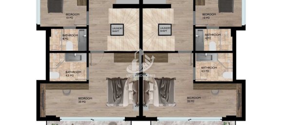 فيلا 3+1 في Alanya, Turkey رقم 4327 14