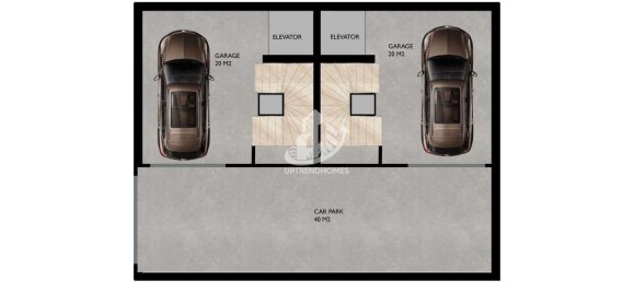 فيلا 3+1 في Alanya, Turkey رقم 4327 12