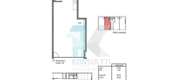 Gewerbliche Immobilie in Fanzeres, Portugal 91m², Nr. 57502 16