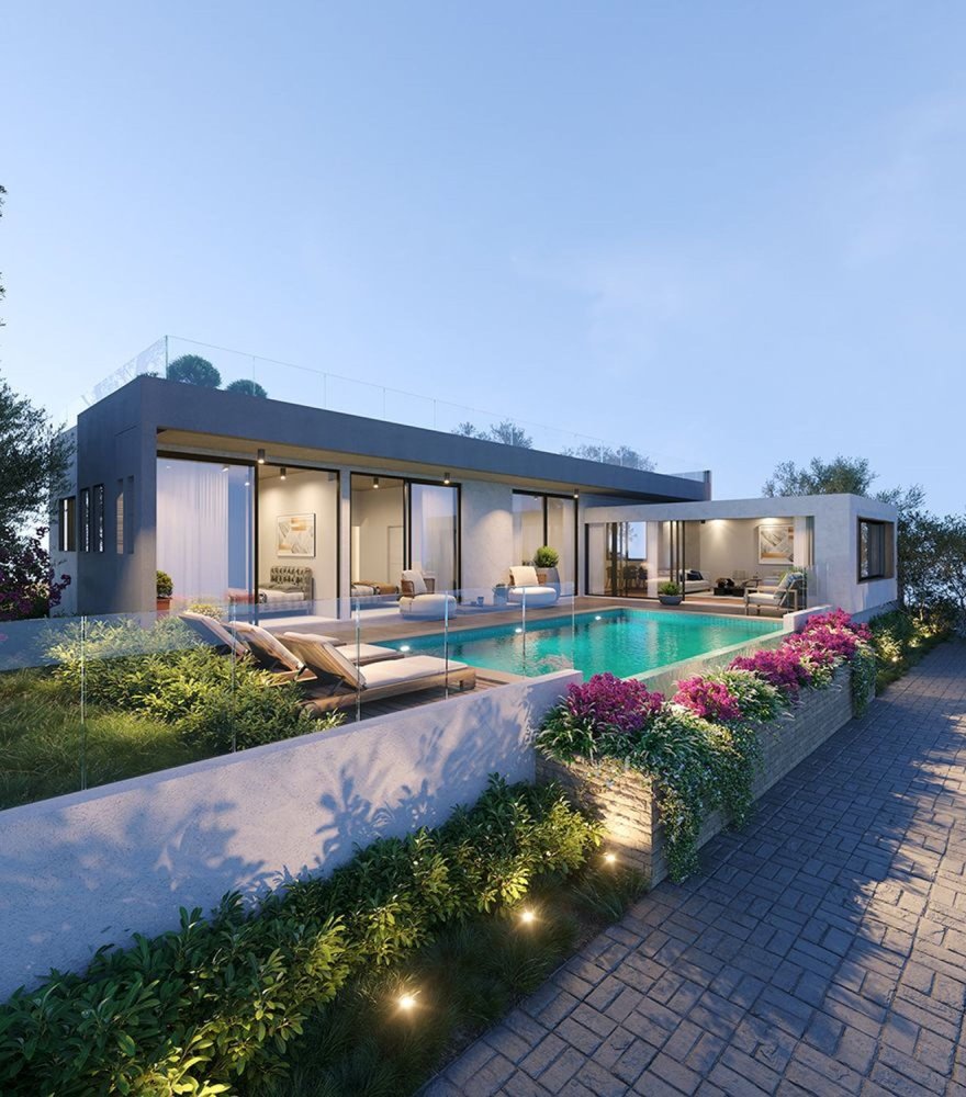 3 Schlafzimmer Villa in Tala, Cyprus, Nr. 30585