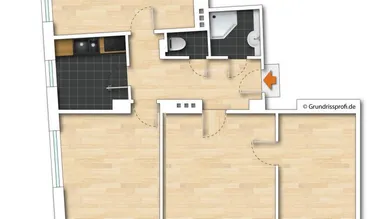 4-salle Appartement à Wahring, Austria No. 198257