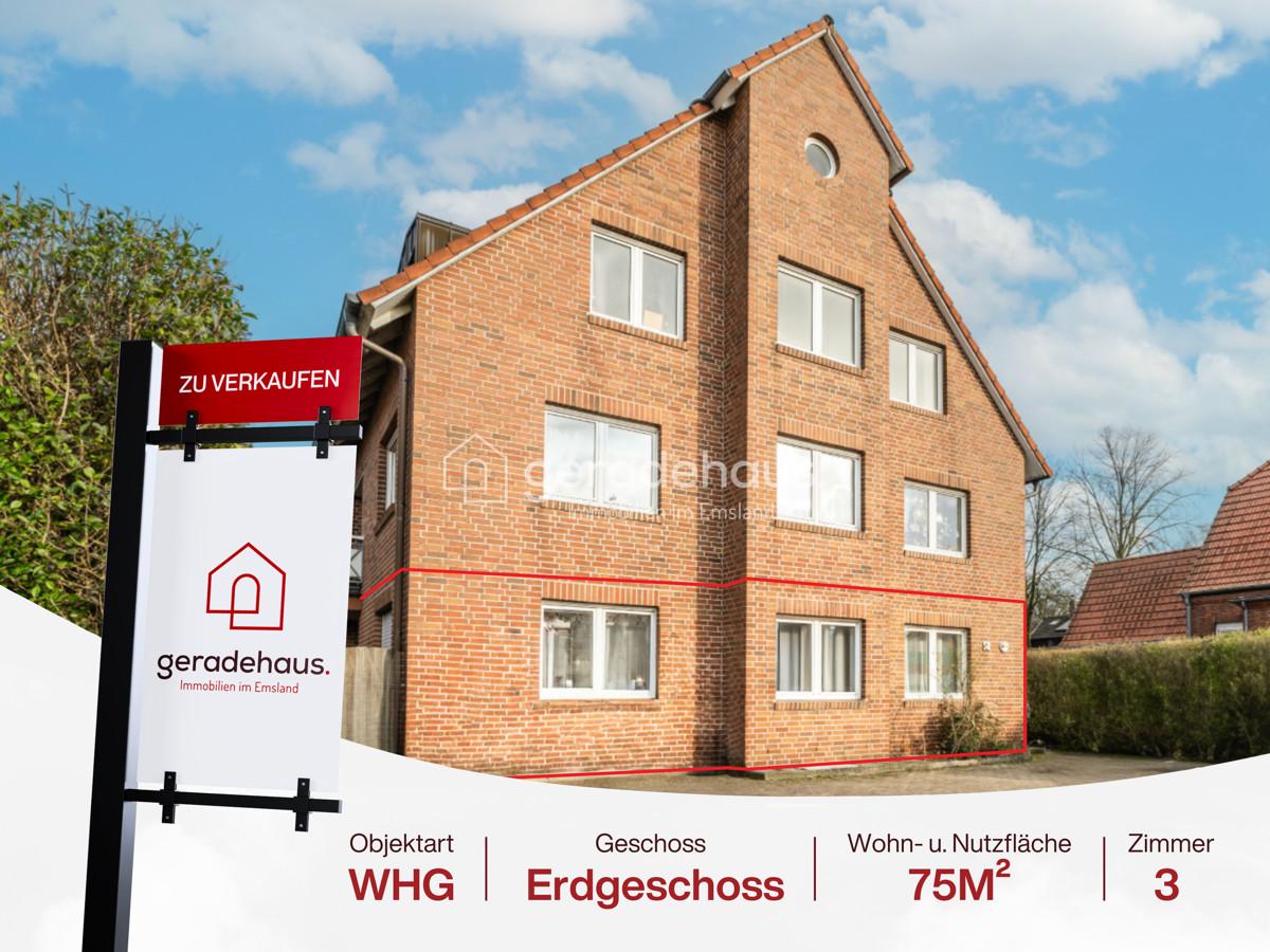 2 bedrooms Apartment in Emsland, Germany No. 177826