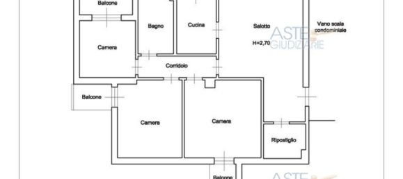 5 rooms Apartment in Fiuggi, Italy No. 210637 12