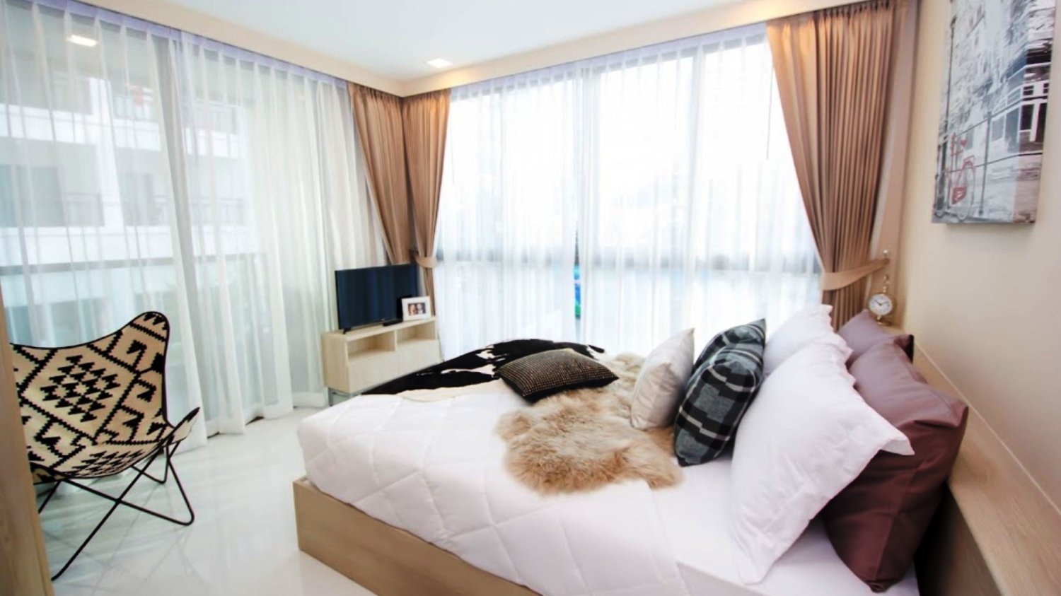 Apartamento com 1 quarto em condomínio em The Cloud Pattaya, Thailand N.º 28700