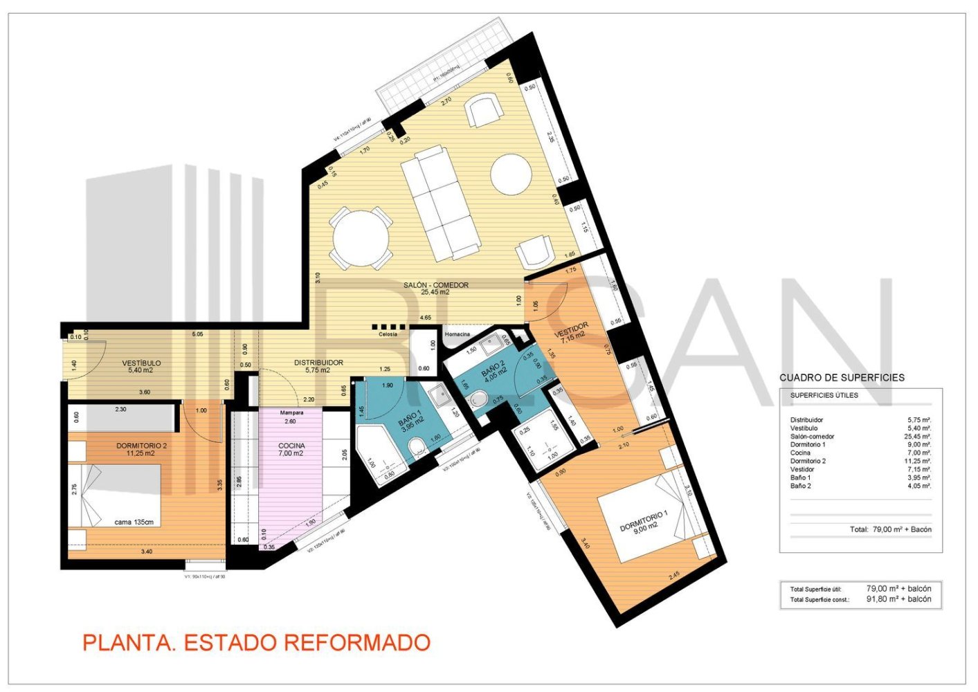 2 bedrooms Apartment in Salamanca, Spain No. 227623